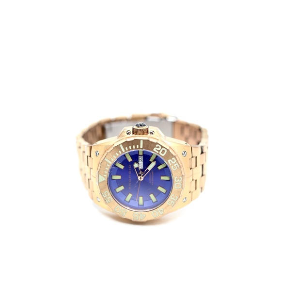 Android Watch Stainless Steel Blue Face Automatic - Picture 4 of 11